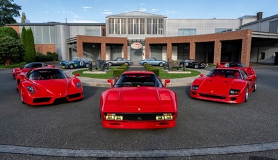 Nationales Automuseum prsentiert Ferrari