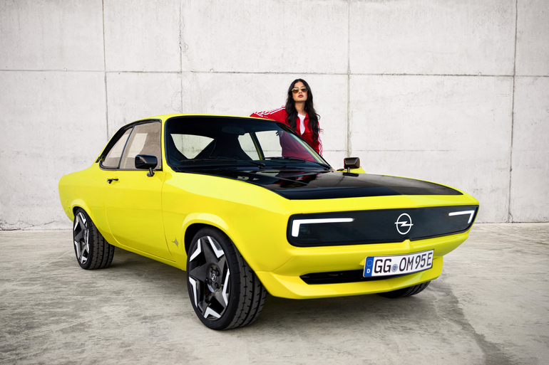 Zurück in die Zukunft: Opel Manta wird elektrisch