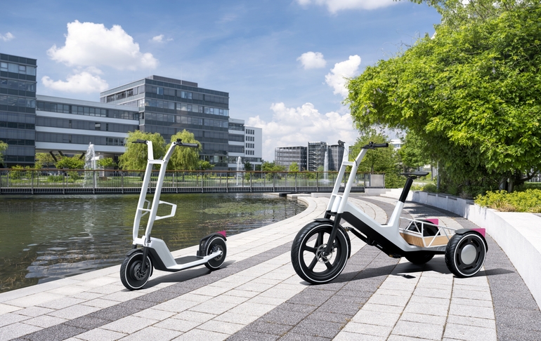 BMW: Neue Konzepte für die Stadt - Elektro-Dreirad und E-Tretroller