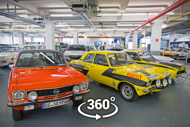 Virtuell in die Opel Classic-Sammlung