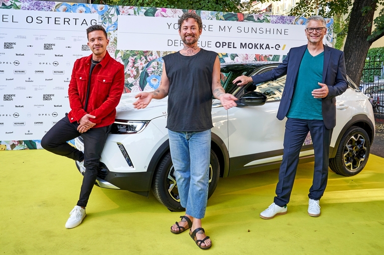 Opel Mokka-e heimlicher Star der Fashion Week