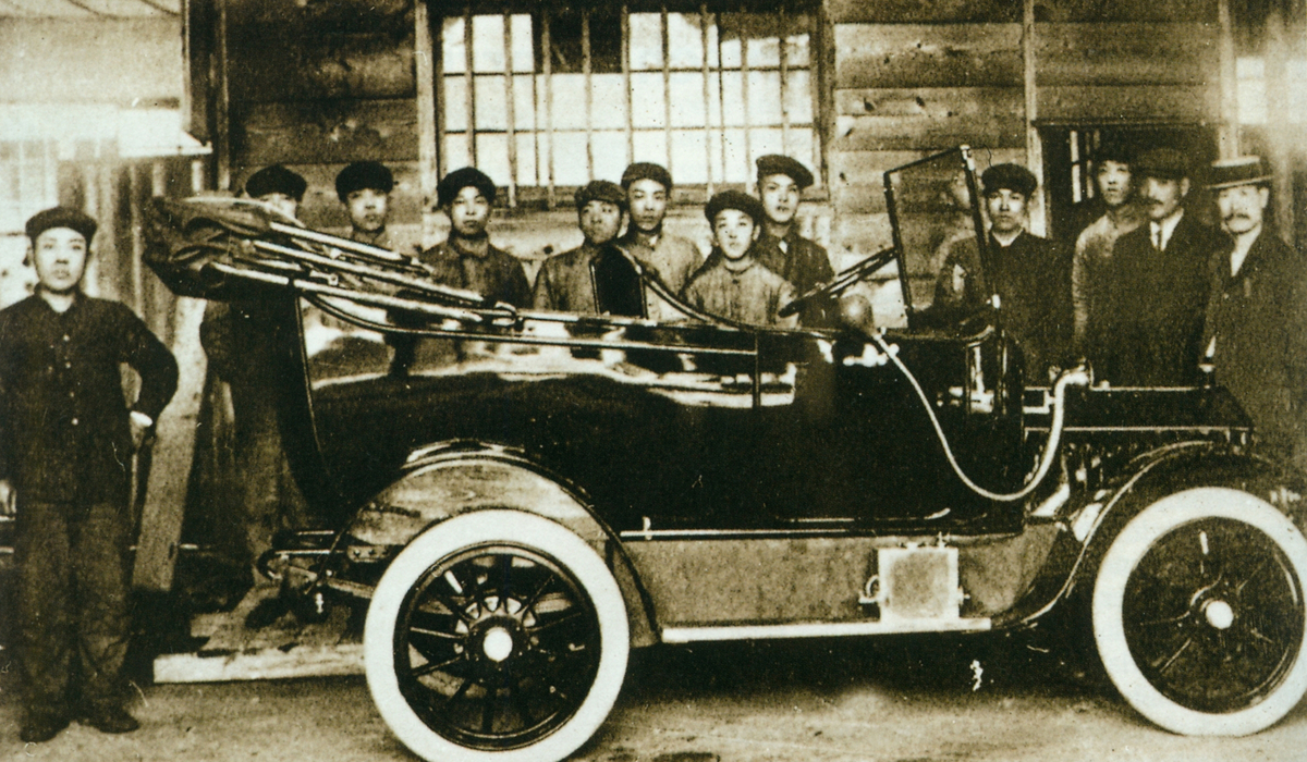 mid Groß-Gerau - Der 1912 in Produktion gegangene Dat war der erste von einem japanischen Automobilhersteller produzierte Pkw. Nissan