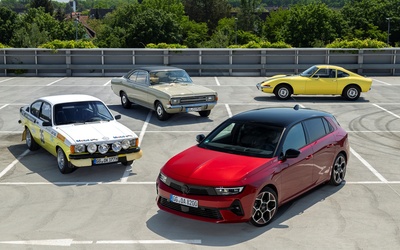 Opel einst und jetzt auf der Paul Pietsch Classic