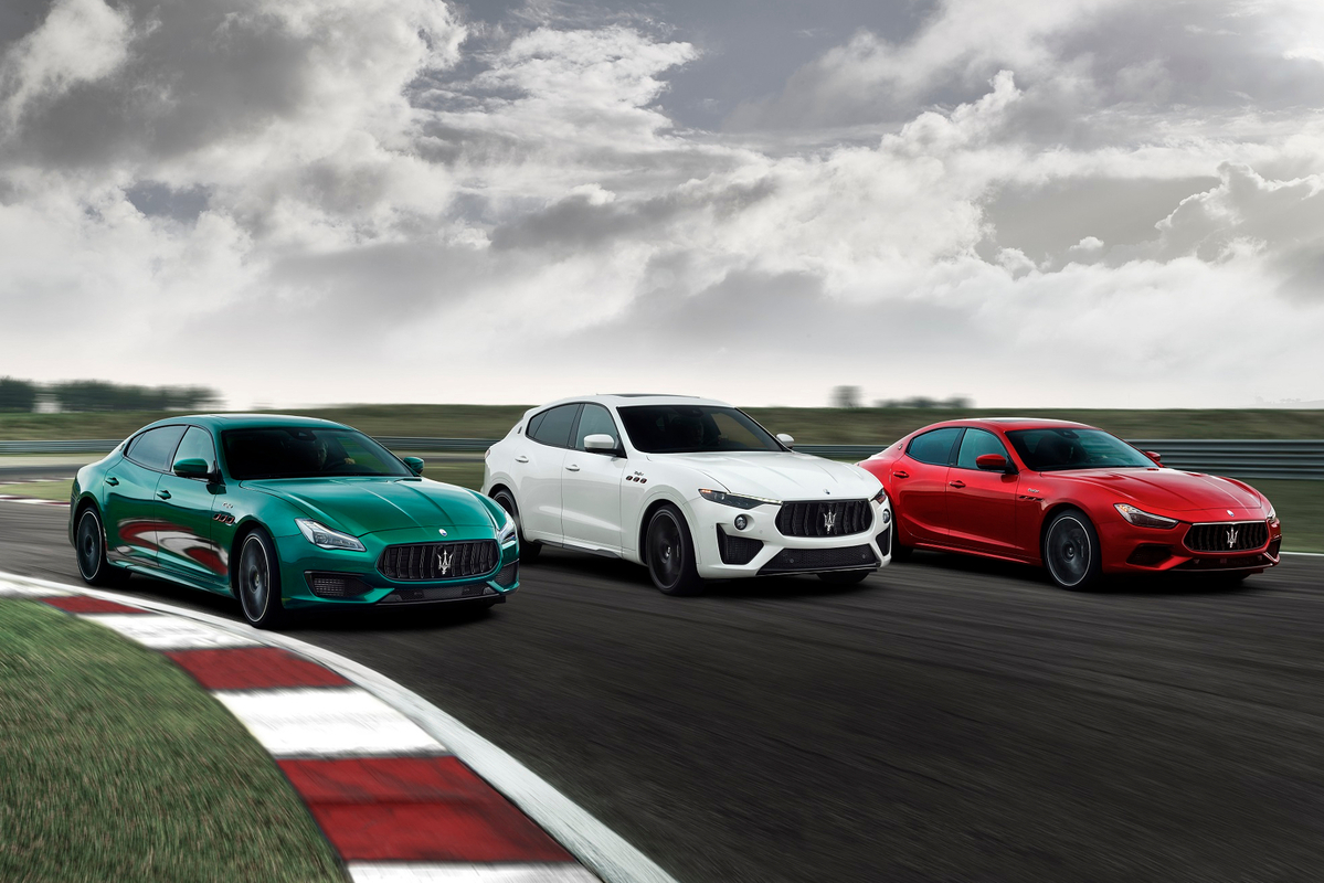 Fünf Maseratis im Vergleich