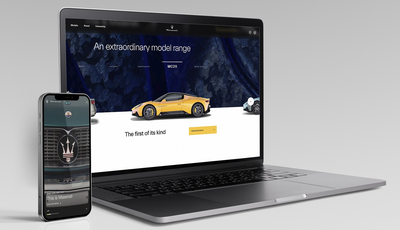 Maserati mit neuem Internet-Auftritt