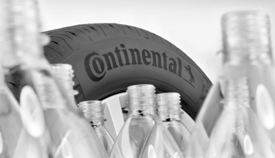 Continental bietet Pneus aus recycelten PET-Flaschen