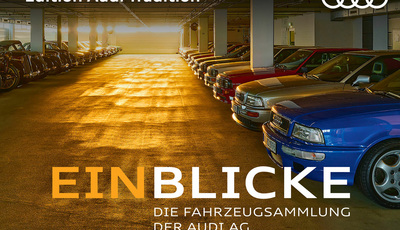 Buchtipp: ''Einblicke'' zeigt die Fahrzeugsammlung der Audi AG