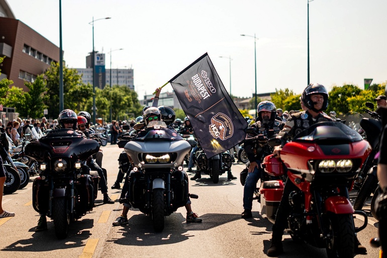 120 Jahre Harley-Davidson in Budapest