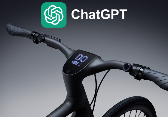 Fahrradcomputer integriert ChatGPT - Routenplan mit KI