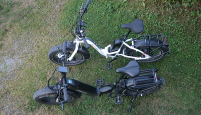 Vergleichs-Test: Kompakt-Faltpedelecs RadExpand 5 und Eskute Star  - Dicke Reifen, viel dahinter