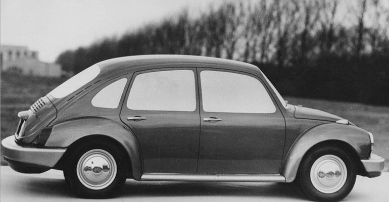 Viertüriger Super-Käfer - den Volkswagen nicht mehr baute