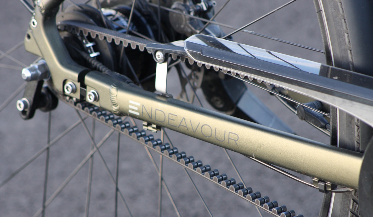 Riemenantrieb und die Nabenschaltung haben ebenfalls einen guten Eindruck hinterlassen Foto: SP-X/Mario Hommen