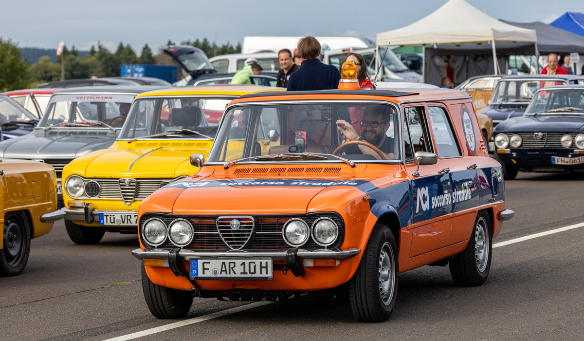 mid Pferdsfeld - Von der Giulia im Kombigewand gab es nicht viele Einheiten. Mike Neumann / mid