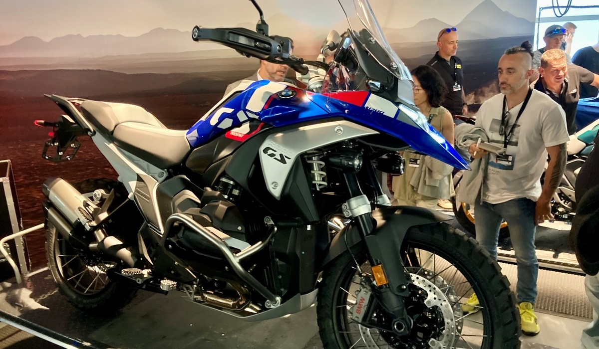 mid Berlin - BMW R 1300 GS - Der Star des Abends im Werk. Rainer Unruh / mid