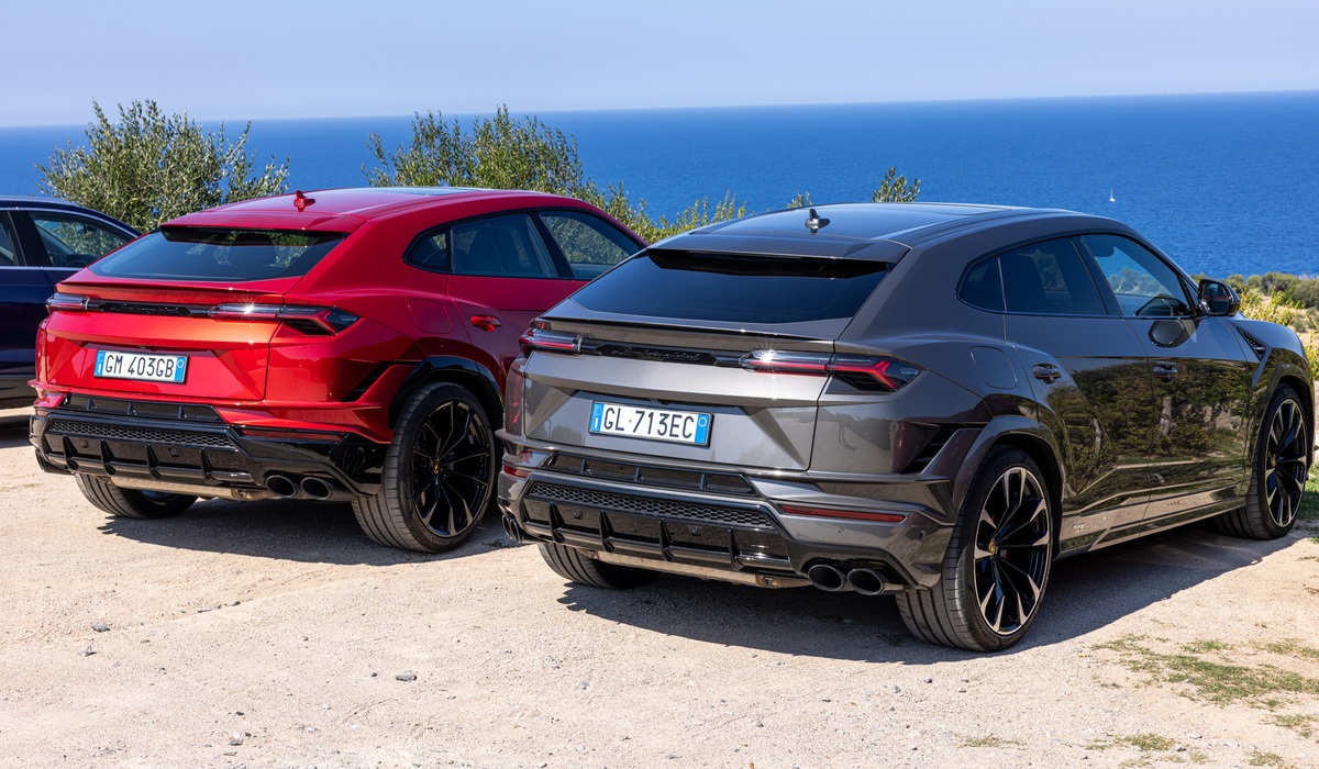 mid Olbia - Die Begleitfahrzeuge waren ebenfalls nicht von schlechten Eltern - Lamborghini Urus Performance SUV. Mike Neumann / mid