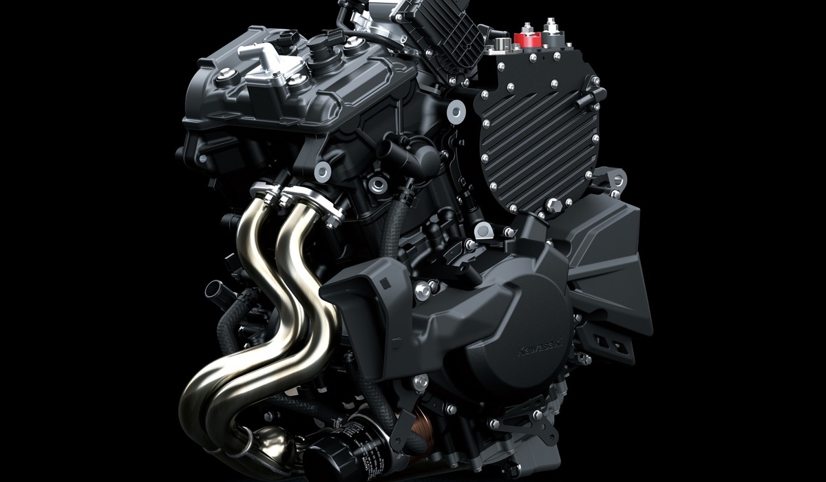 mid Groß-Gerau - Bei der Ninja 7 Hybrid kombiniert Kawasaki einen Verbrennungsmotor mit einem Elektromotor. Kawasaki