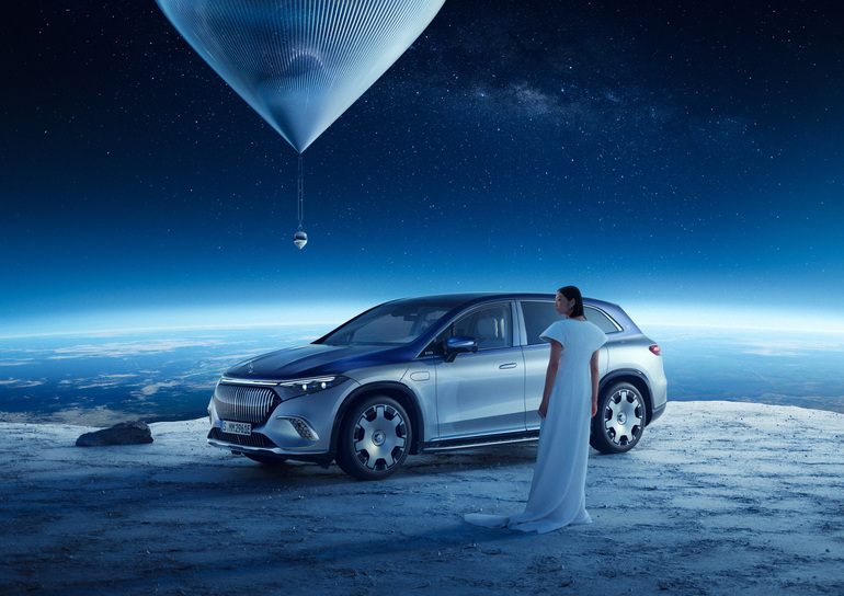Mercedes-Maybach kooperiert mit Space Perspective
