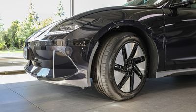 Hyundai Ioniq 6 mit Hankook Reifen ausgestattet