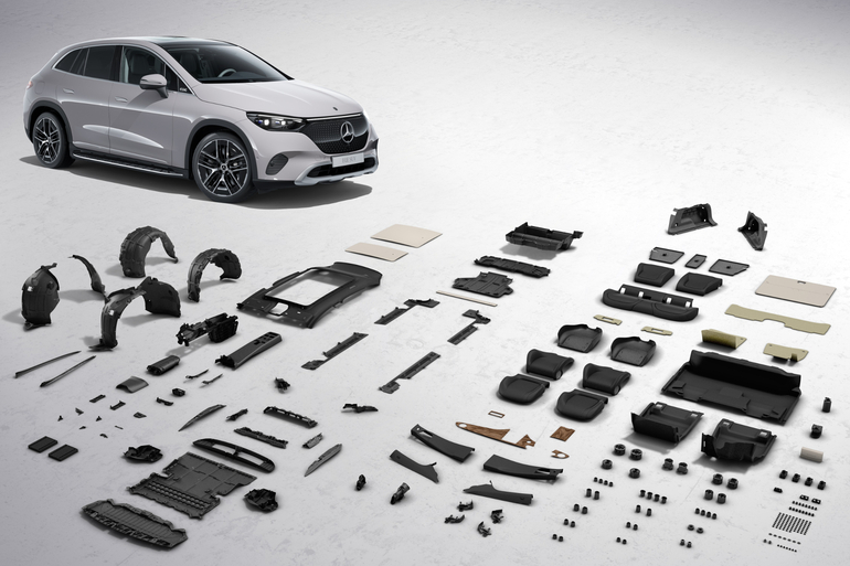 Mercedes EQE im Umwelt-Check