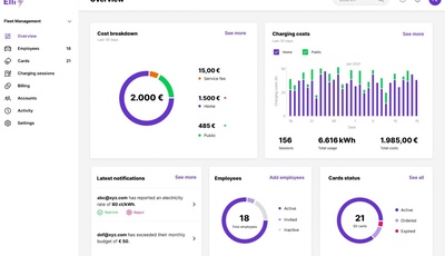Elli präsentiert europaweite Ladelösung für E-Fahrzeugflotten