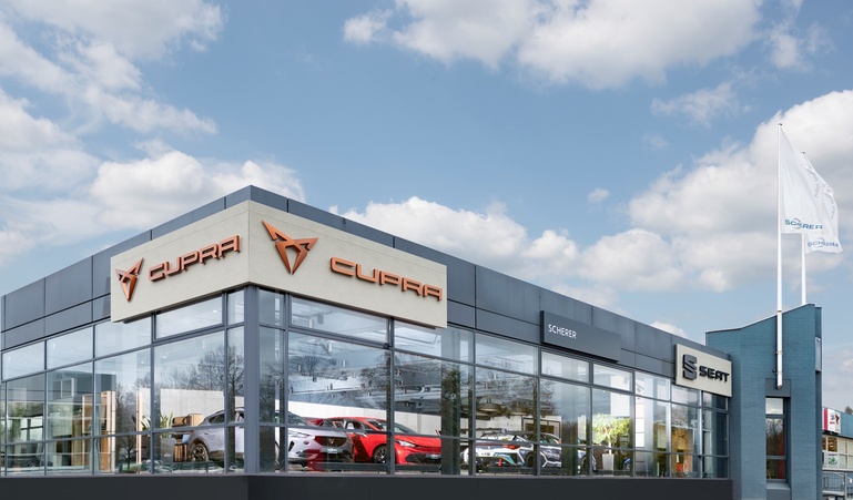 Cupra-Garage in Mainz eröffnet
