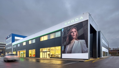 Skoda startet mit Showrooms in neuem Design