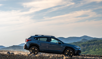 Subaru Crosstrek bei der Jagd und Hund 2024