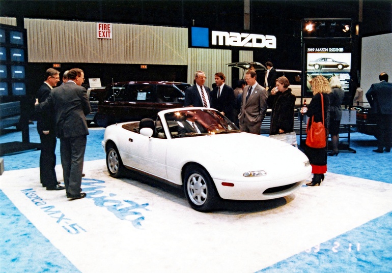 35 Jahre Mazda MX-5: Vier Generationen Roadster pur