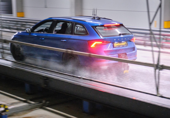 Reifen Bremstestanlage von Continental ist wegweisend