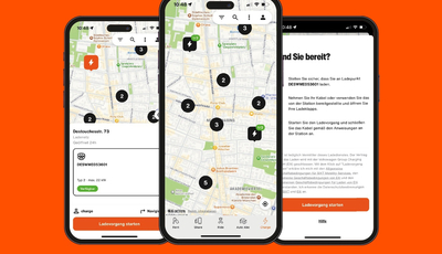 Sixt mit Lade-Funktion in eigener App