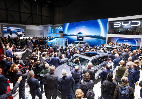 BYD auf dem Genfer Automobilsalon 2024