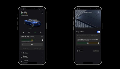Tesla startet neues Software-Update