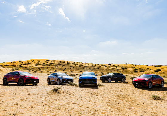 Damen-Ausfahrt mit dem Lamborghini Urus S