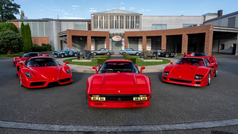 Nationales Automuseum präsentiert Ferrari