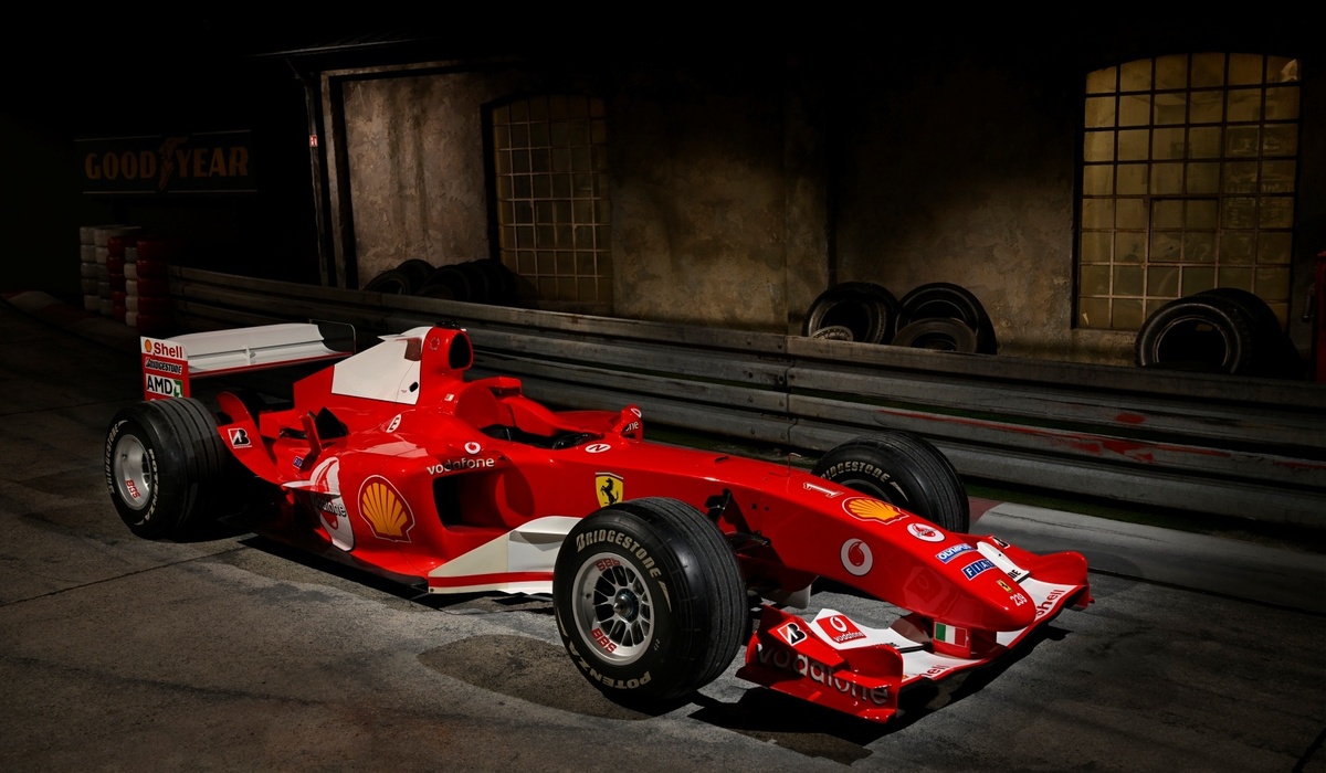 mid Groß-Gerau - Ferrari F1 aus dem Jahr 2004. Nationales Automuseum