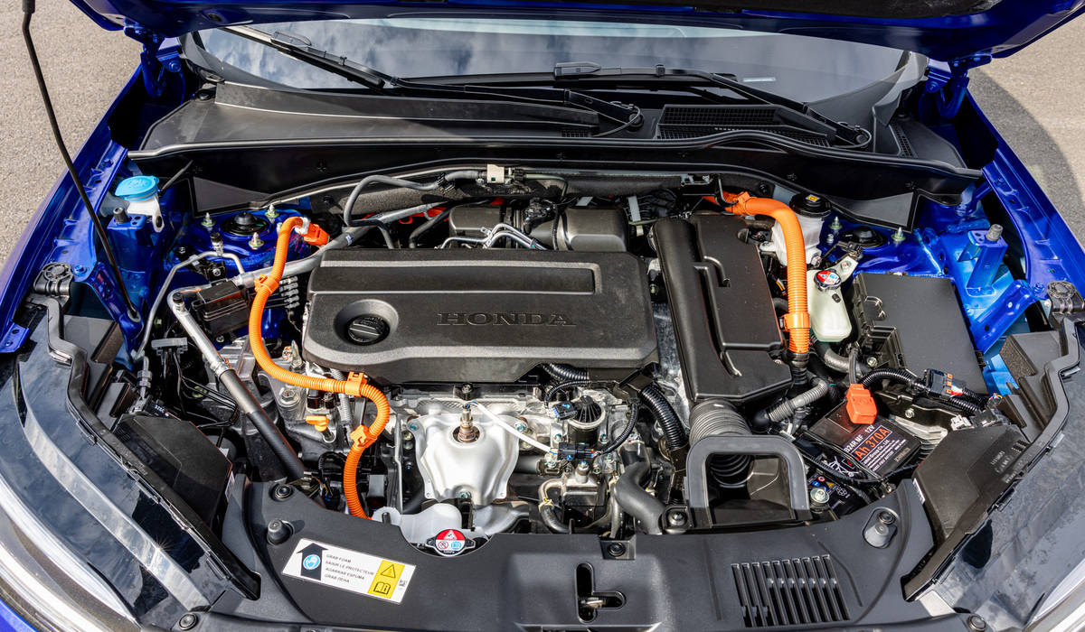 mid Erlensee - 135 kW/184 PS und 315 Nm Drehmoment Systemleistung leistet das e:HEV genannte Hybridsystem im ZR-V. Mike Neumann / mid