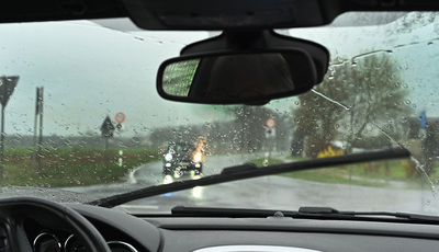 Gute Sicht beim Autofahren