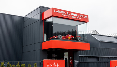 Sonderausstellung ''Ferrari'' im Nationalen Automuseum