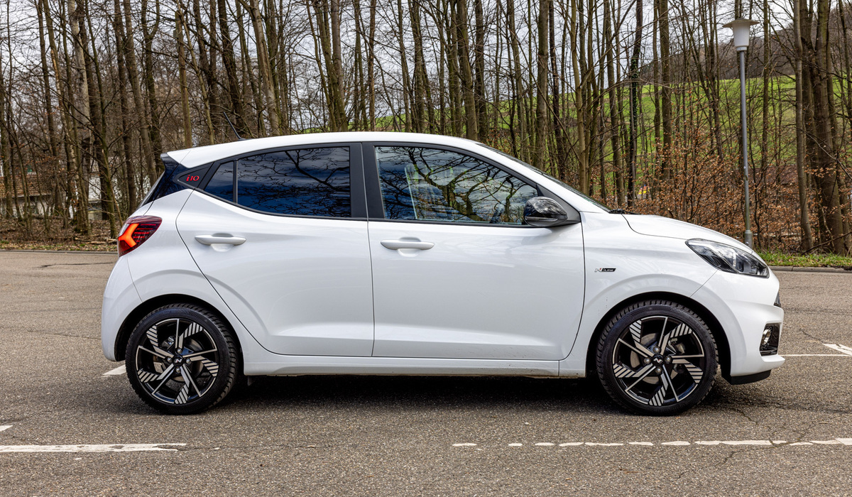 mid Groß-Gerau - 16 Zoll Alufelgen stehen dem kleinen City-Flitzer, in der Basis sind es 14 Zoll Stahlfelgen. Mike Neumann / mid