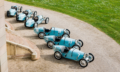 Sechs auf einen Streich - Bugatti Baby II Type 35 Centenary Edition