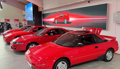 Toyota Collection feiert 40 Jahre Toyota MR2