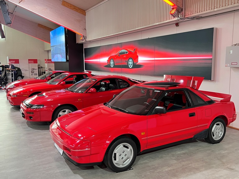 Toyota Collection feiert 40 Jahre Toyota MR2