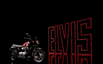 Triumph T 120 Elvis Presley Special Edition: Lang lebe der Knig