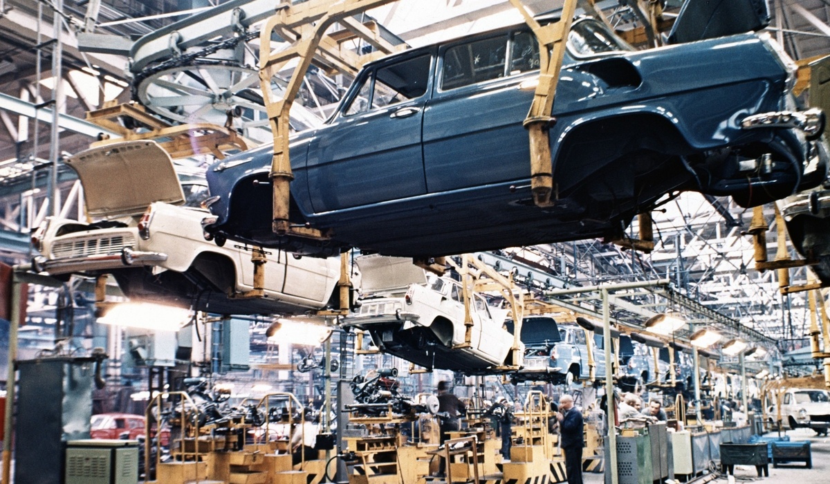 mid Groß-Gerau - Der Skoda 1000 MB entstand in Mlada Boleslav in einem damals neu errichteten, 80 Hektar großen Teil des Stammwerkes. SMB / Skoda Auto Deutschland GmbH