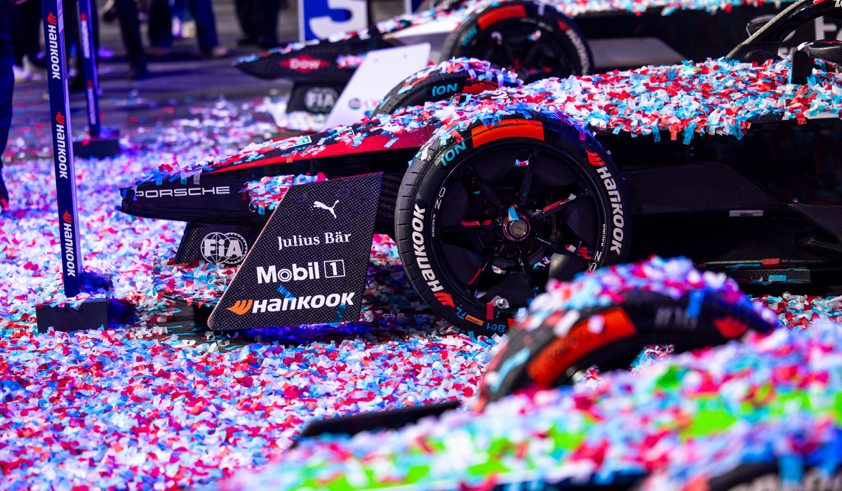 mid Groß-Gerau - Hankook hat mit seinem Premium-Produkt, dem Hankook iON Race, seit dem Einstieg in die Formel E Weltmeisterschaft 2022 keinen einzigen selbst verschuldeten Schaden erlebt. Hankook