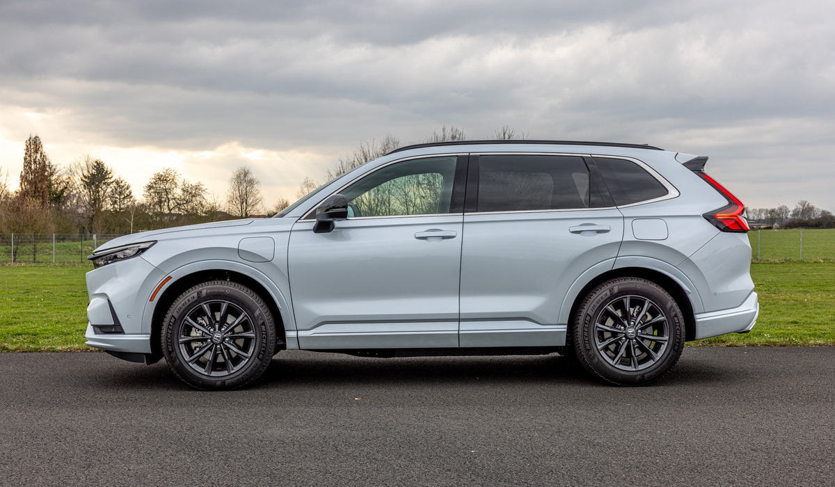 mid Groß-Gerau - Die sechste Generation des CR-V ist 11 Zentimeter länger als der Vorgänger. Mike Neumann / mid