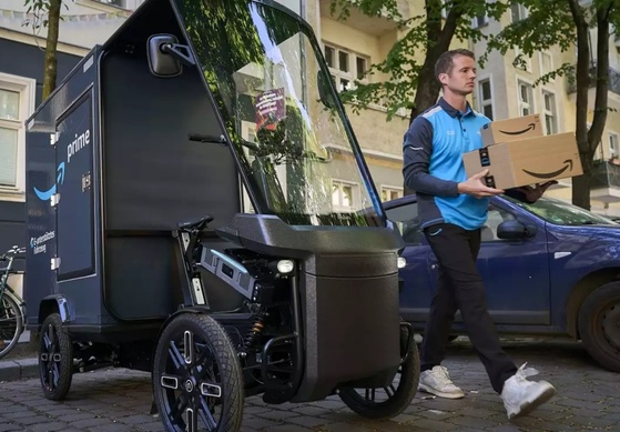 Amazon: Mehr Pakete mit Pedalen