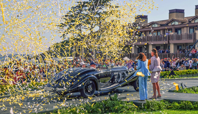Alter Sterne-Glanz und zwei Mercedes-Premieren am Pebble Beach