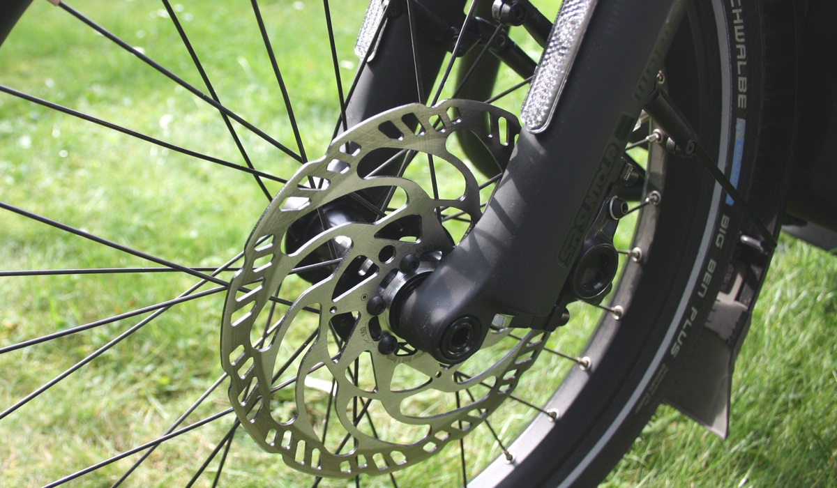 Die Magura-Bremsen lassen sich besonders angenehm dosieren Foto: SP-X/Mario Hommen