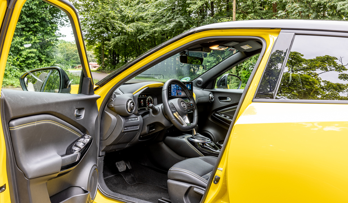 mid Groß-Gerau - Gelbe Kontrastfarben finden sich auch im Innenraum. Mike Neumann / mid